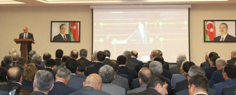 Goranboyda “Konstitusiya və Suverenlik İli” çərçivəsində konfrans keçirildi - FOTOLAR