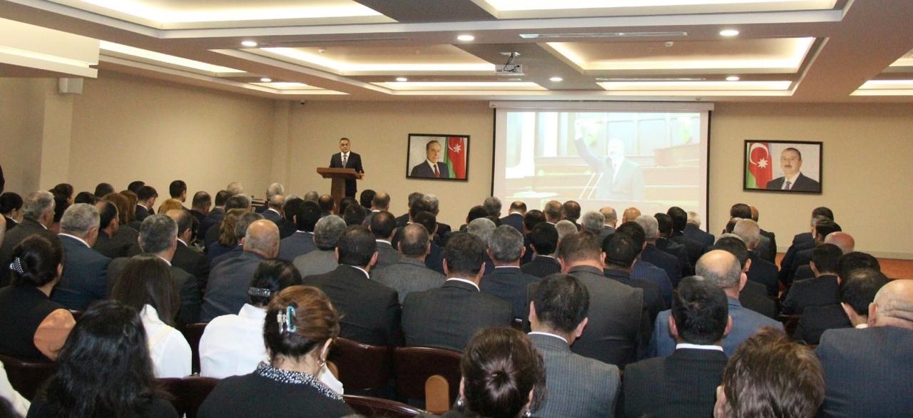 Goranboyda “Konstitusiya və Suverenlik İli” çərçivəsində konfrans keçirildi - FOTOLAR