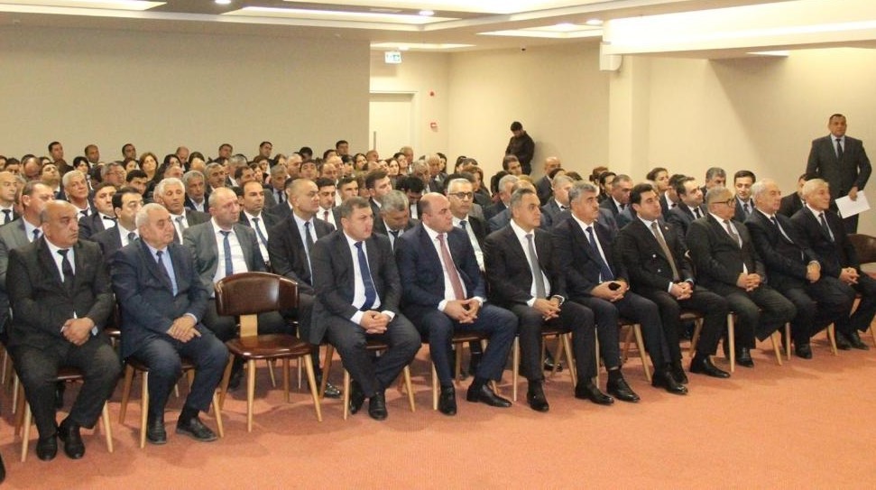 Goranboyda “Konstitusiya və Suverenlik İli” çərçivəsində konfrans keçirildi - FOTOLAR