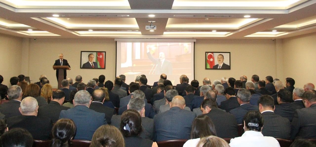 Goranboyda “Konstitusiya və Suverenlik İli” çərçivəsində konfrans keçirildi - FOTOLAR