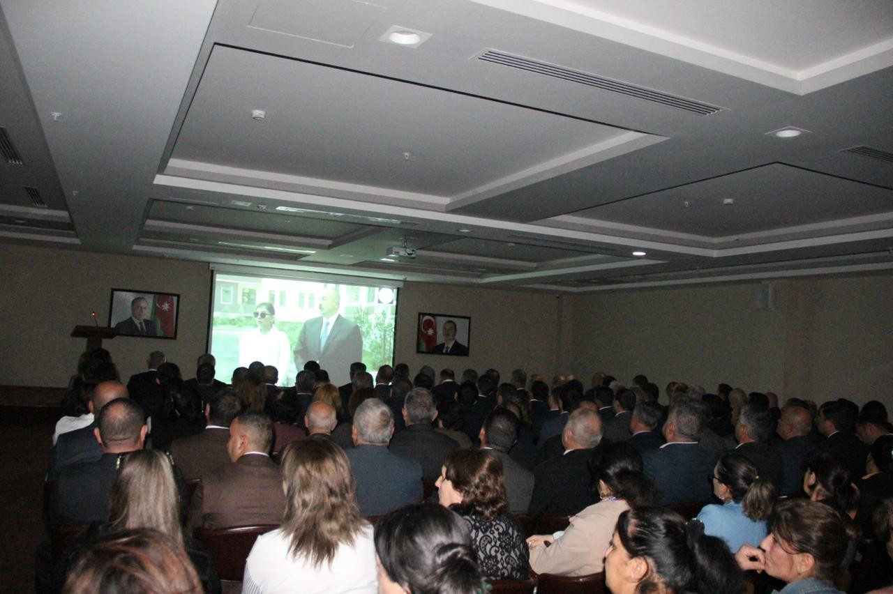 Goranboyda “Konstitusiya və Suverenlik İli” çərçivəsində konfrans keçirildi - FOTOLAR