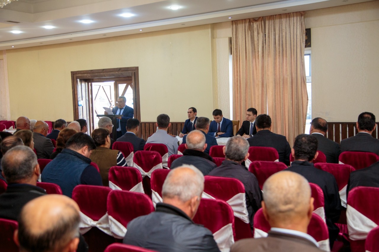 Neftçalanın icra başçısı səyyar görüş keçirib - FOTOLAR