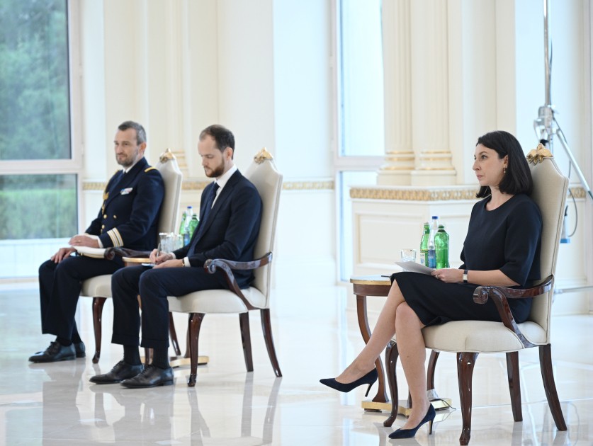 Prezident Sofi Laqutun etimadnaməsini qəbul etdi - FOTOLAR