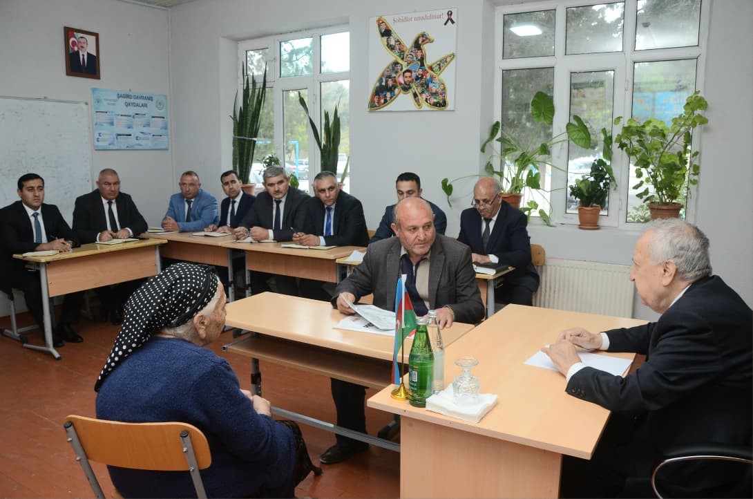 Malik İsaqov növbəti səyyar qəbul keçirdi - FOTOLAR