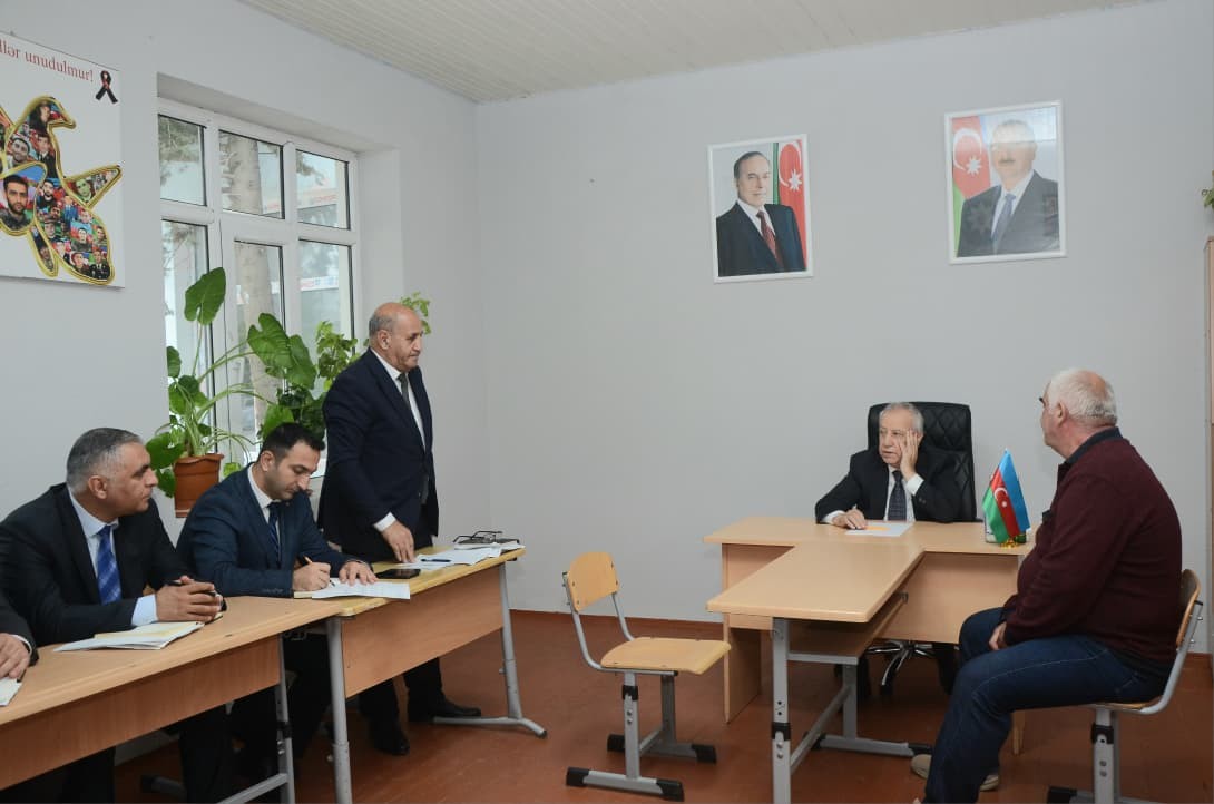 Malik İsaqov növbəti səyyar qəbul keçirdi - FOTOLAR