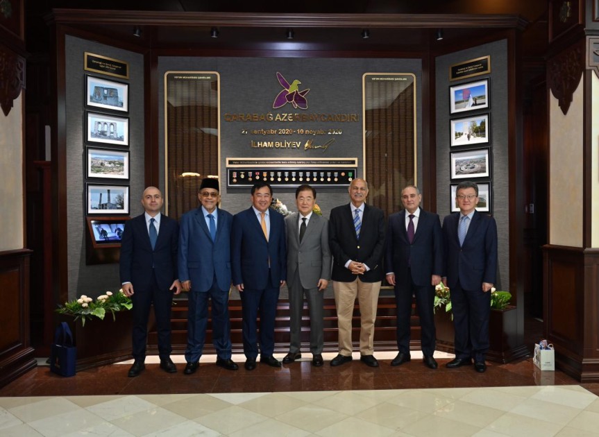 Sahibə Qafarova ICAPP nümayəndə heyəti ilə görüş keçirdi - FOTO