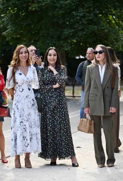 Mehriban Əliyeva, qızları və gəlini Vatikanda açılışa qatıldı - FOTOLAR