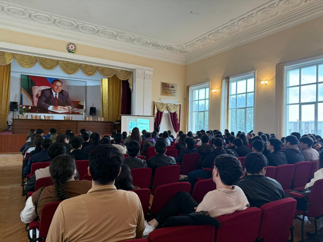 Aqrar Universitetdə infosessiya tədbiri keçirilib - FOTOLAR