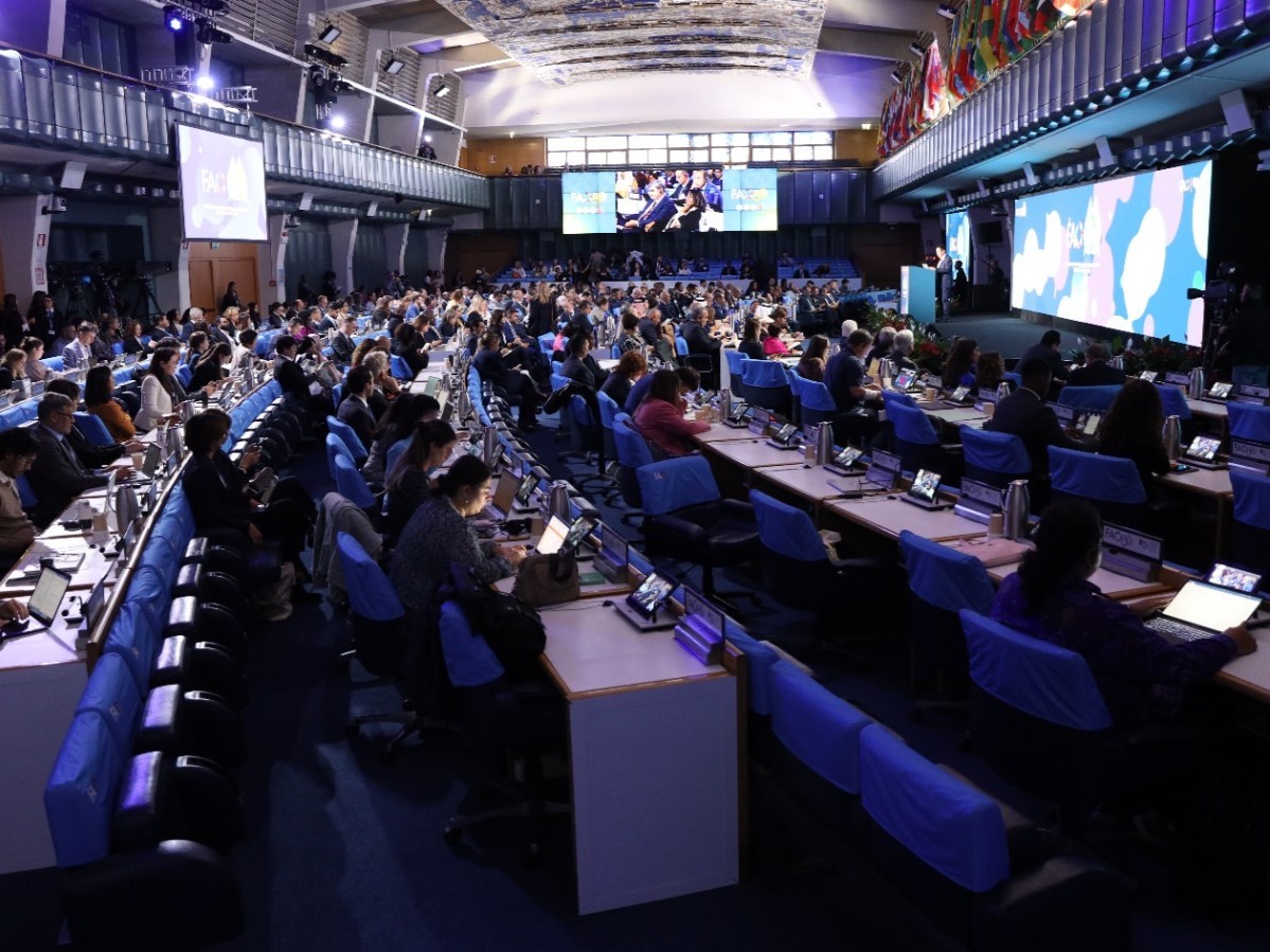 Nazir müavini Sarvan Cəfərov İtaliyada Ümumdünya Ərzaq Forumunda - FOTOLAR