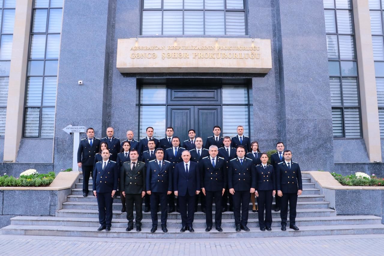 Baş prokuror Gəncədə vətəndaşları qəbul etdi - FOTOLAR