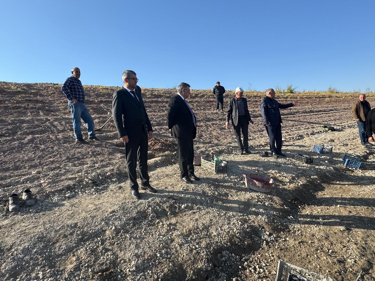 Zaur Mikayılovun tapşırığı ilə ADSEA nümayəndə heyəti Naxçıvanda əraziyə baxış keçirdi - FOTOLAR