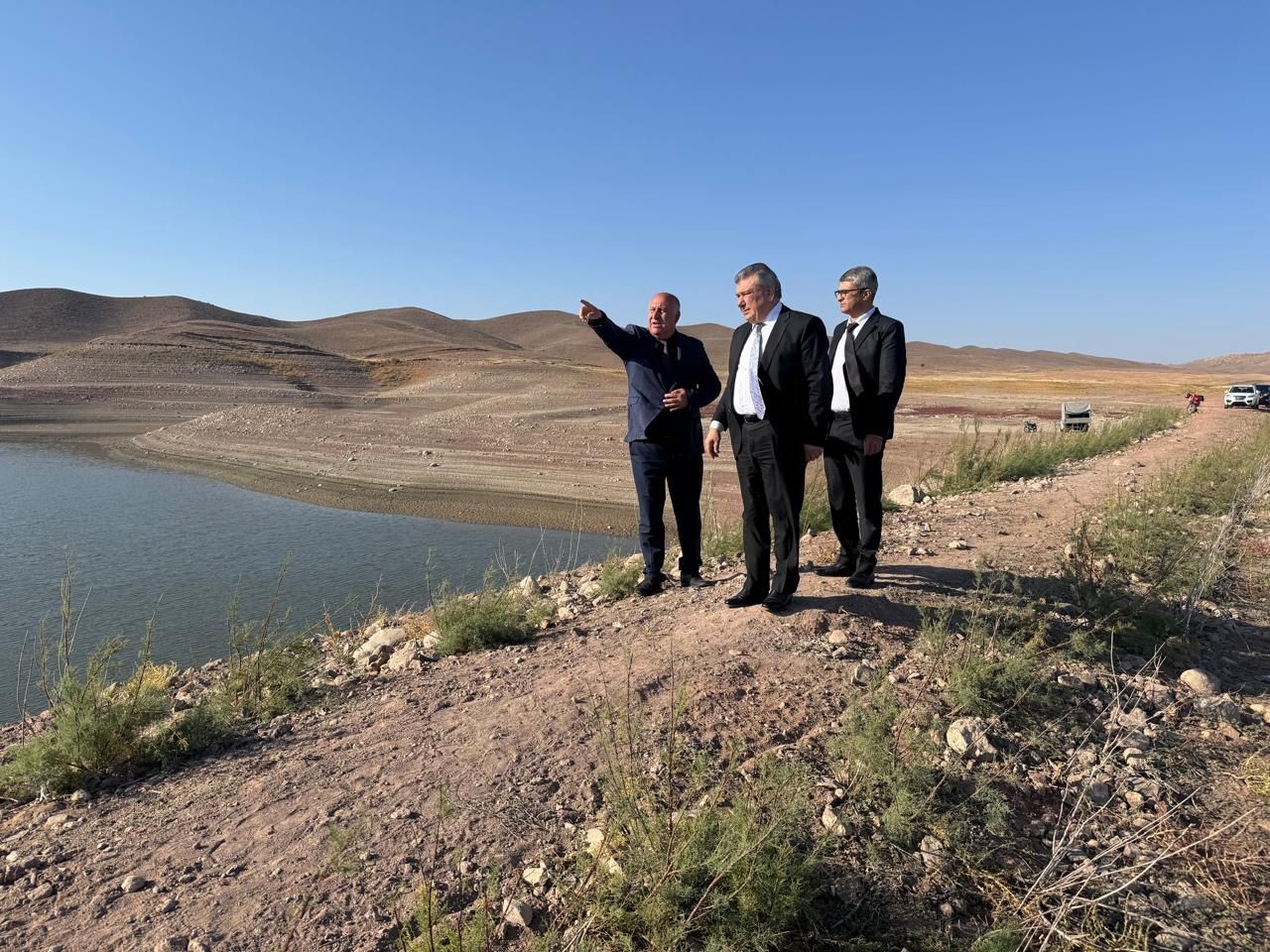 Zaur Mikayılovun tapşırığı ilə ADSEA nümayəndə heyəti Naxçıvanda əraziyə baxış keçirdi - FOTOLAR