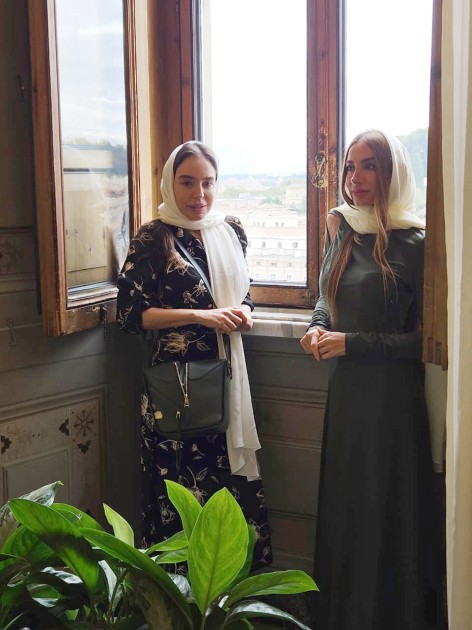 Mehriban Əliyeva Roma Papası ilə görüşdü - FOTOLAR