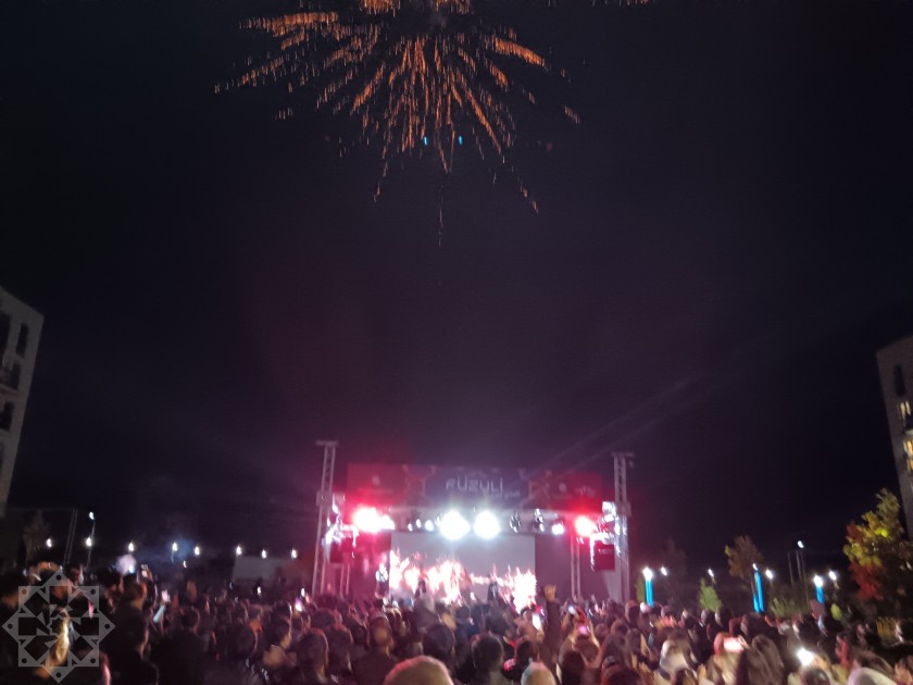 Füzuli Şəhəri Günü tədbirləri atəşfəşanlıqla başa çatdı - FOTOLAR