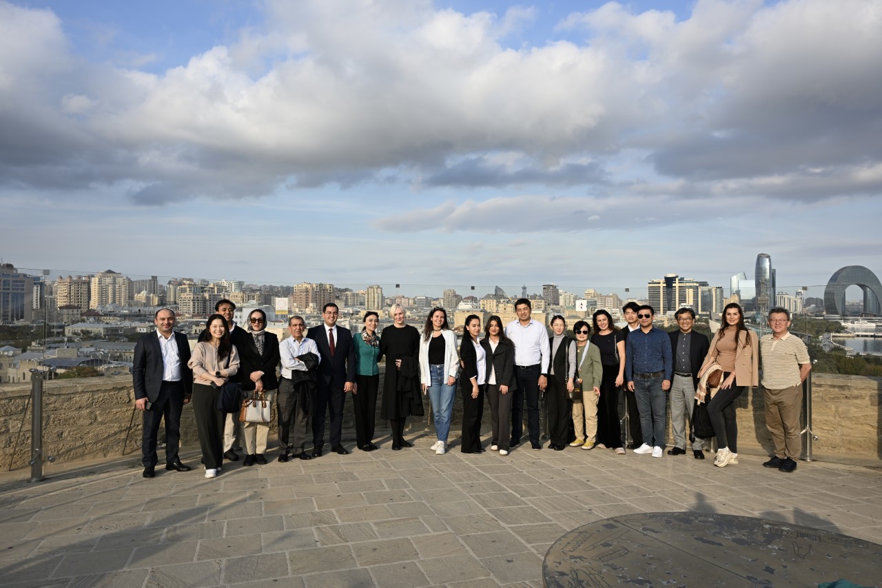 ICAPP Mədəniyyət Şurasının 4-cü iclasının iştirakçıları Bakıda - FOTOLAR