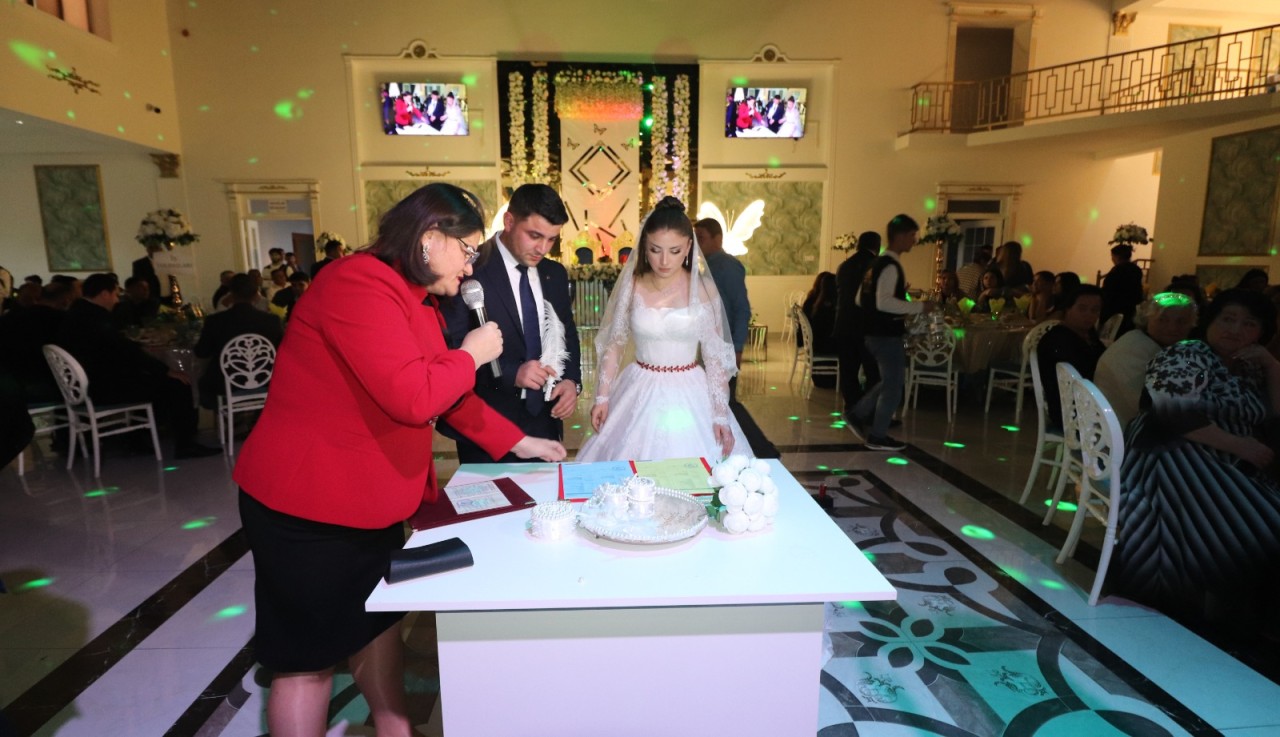 Rəcəb Babaşov şəhid qardaşının toyunda iştirak etdi - FOTOLAR