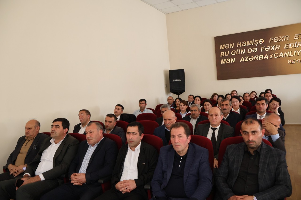 Göygöldə məktəblilərlə görüş keçirildi - FOTOLAR