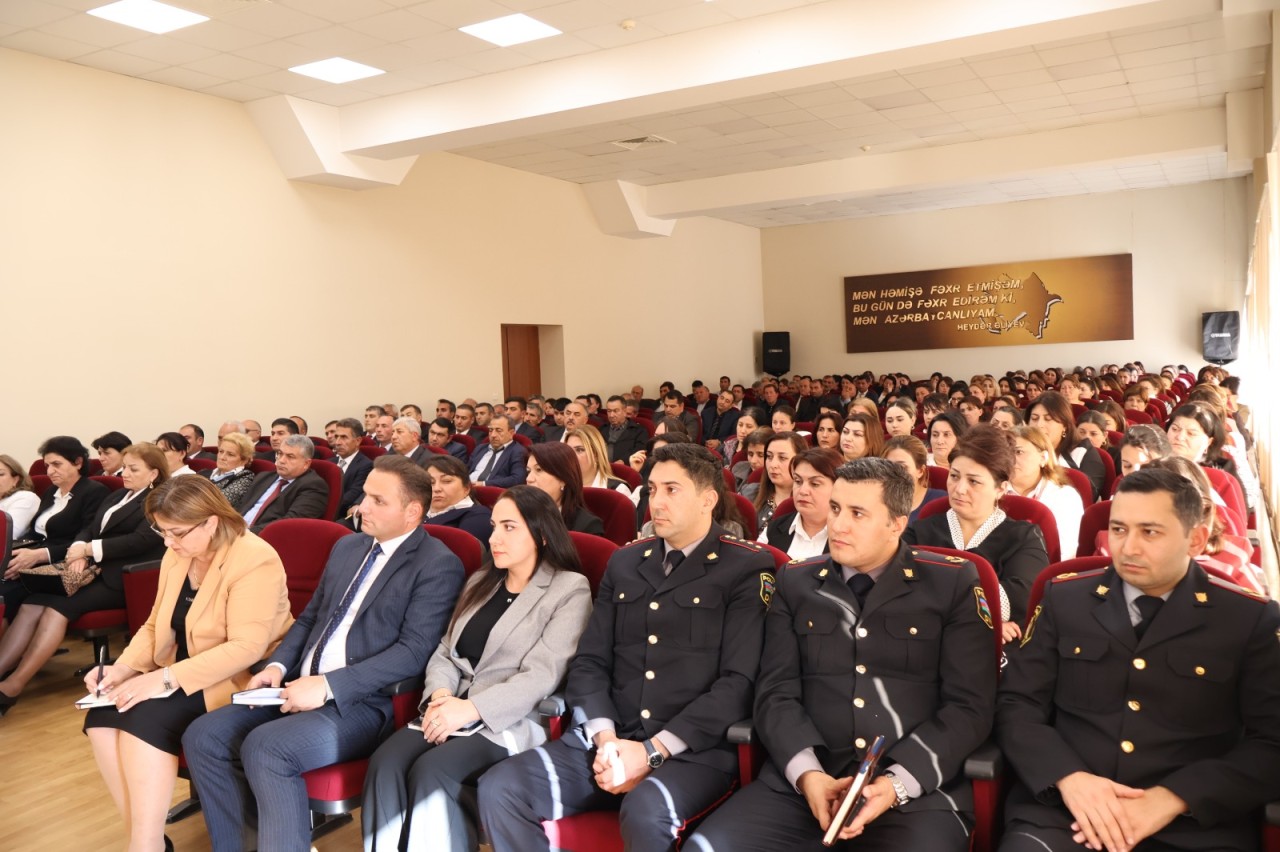 Göygöldə məktəblilərlə görüş keçirildi - FOTOLAR