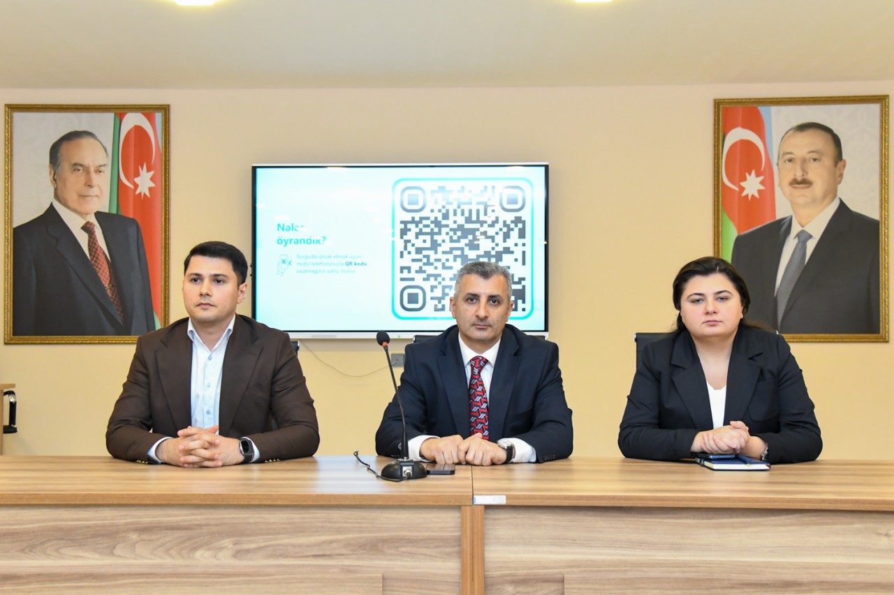 BMU-da icbari tibbi sığorta ilə bağlı sessiya təşkil olunub - FOTOLAR