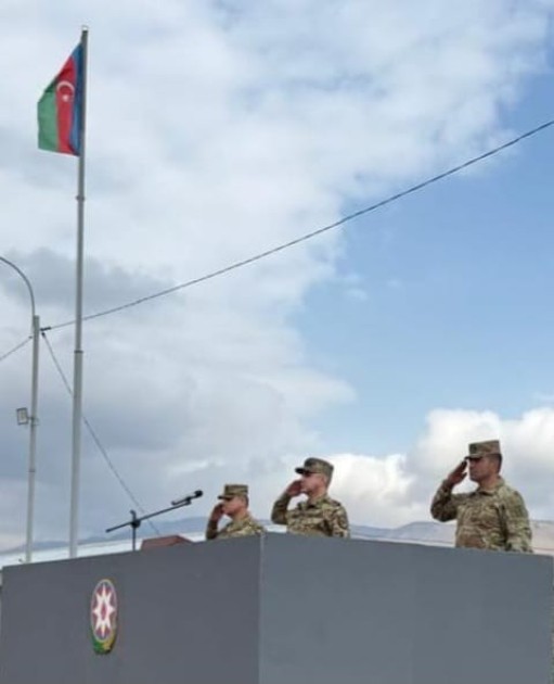 Hərbi prokuror xüsusi təyinatlılarla görüşdü - FOTOLAR