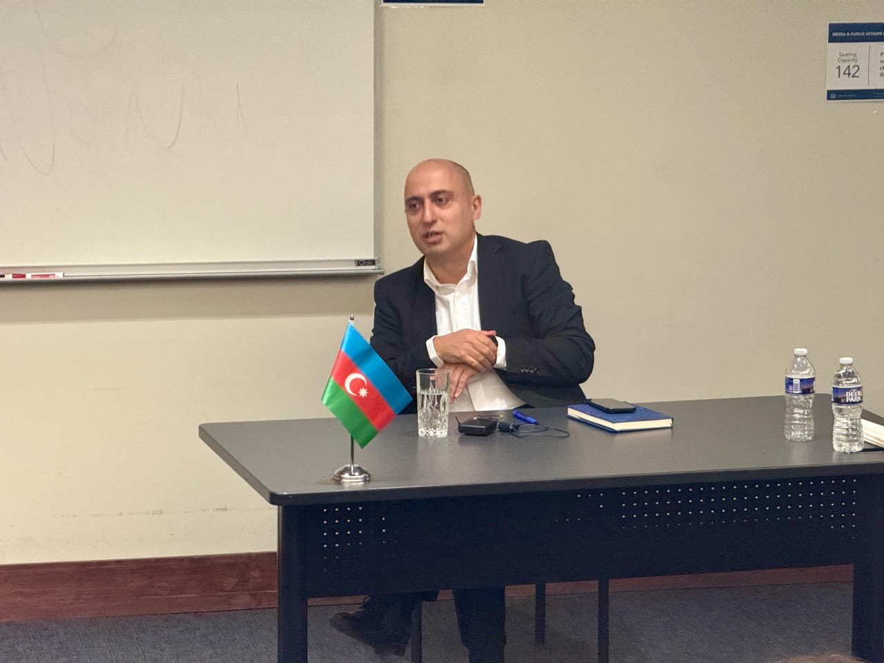 Elm və təhsil naziri ABŞ-dəki azərbaycanlı tələbələrlə görüşdü - FOTOLAR