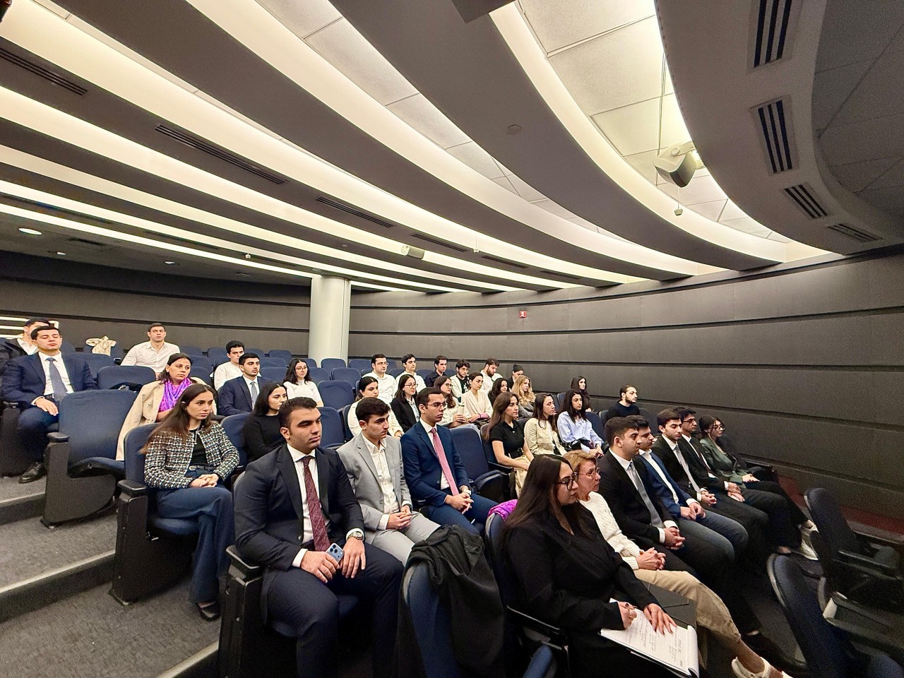 Elm və təhsil naziri ABŞ-dəki azərbaycanlı tələbələrlə görüşdü - FOTOLAR