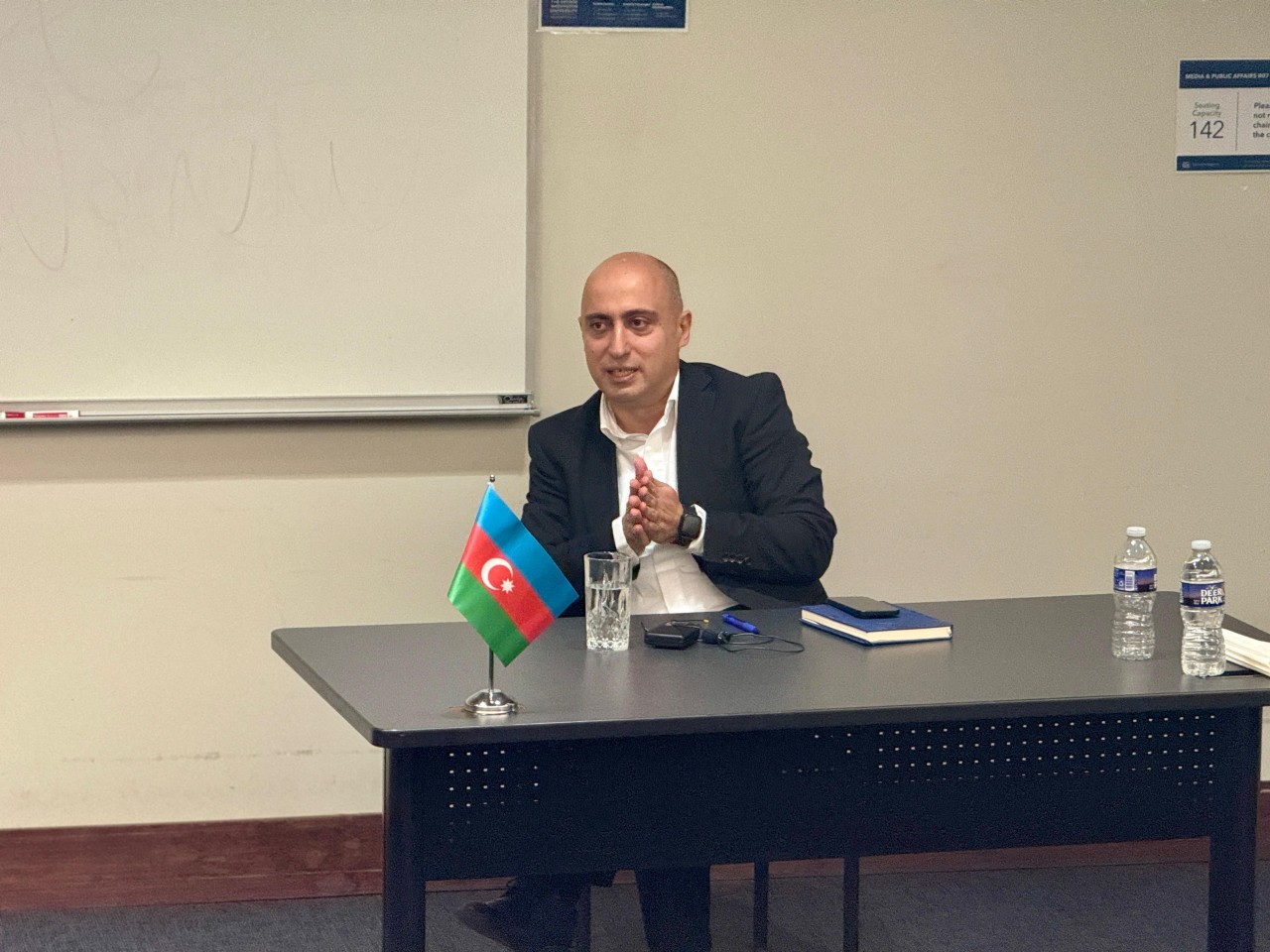 Elm və təhsil naziri ABŞ-dəki azərbaycanlı tələbələrlə görüşdü - FOTOLAR