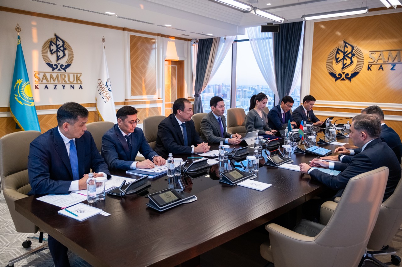 Rəşad Nəbiyev Qazaxıstanda görüş keçirdi - FOTO