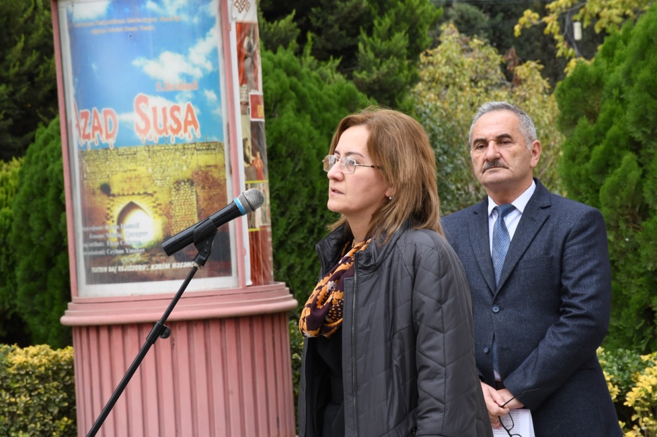 Ağdamda tarzən Fərhad Paşayevlə vida mərasimi keçirilib - FOTOLAR