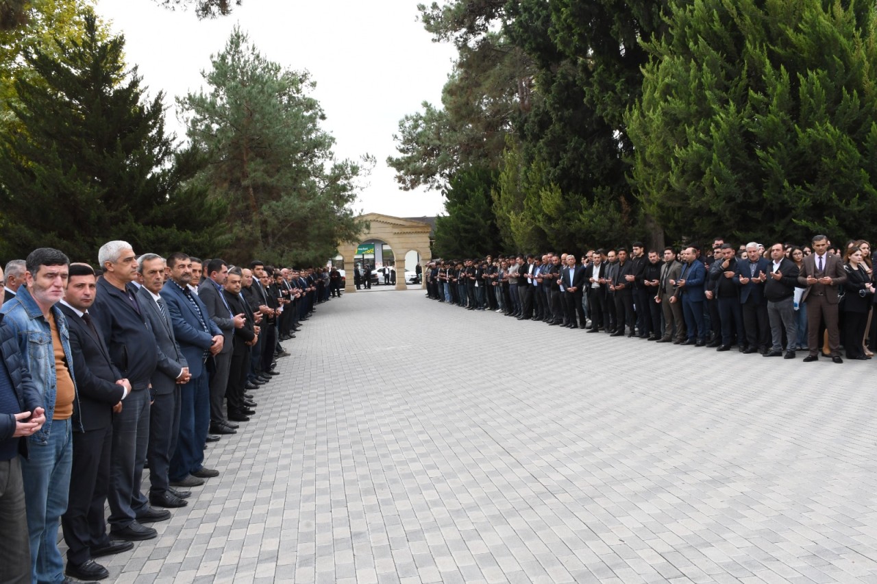 Ağdamda tarzən Fərhad Paşayevlə vida mərasimi keçirilib - FOTOLAR