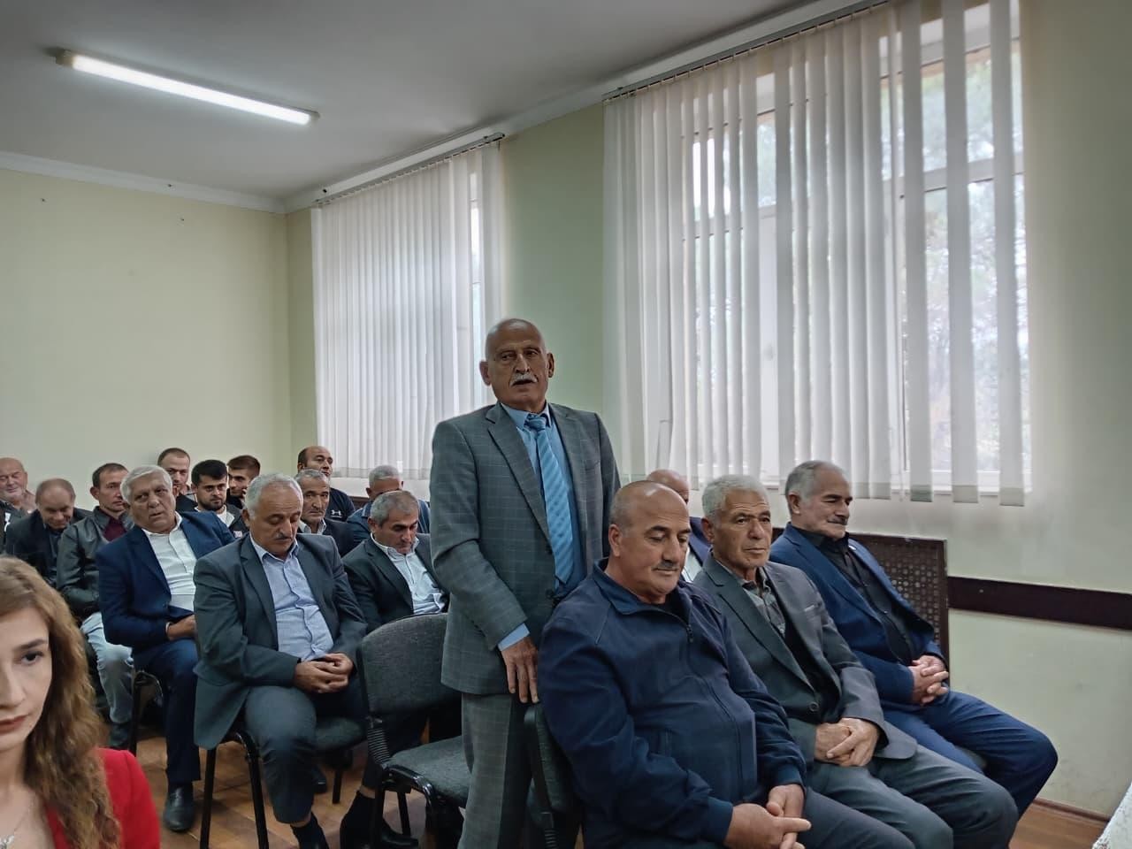 Goranboyda növbəti səyyar qəbul keçirildi - FOTOLAR