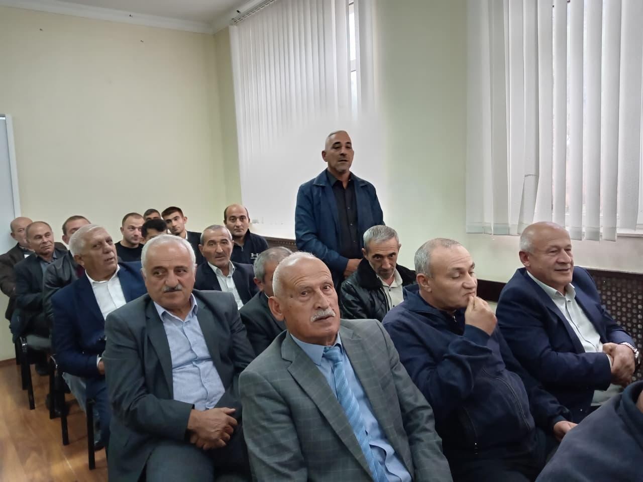 Goranboyda növbəti səyyar qəbul keçirildi - FOTOLAR