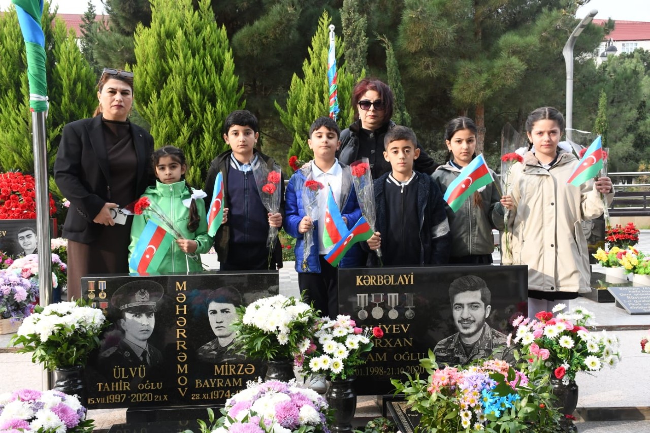 Şəhid leytenant Ülvi Məhərrəmovun anım günü qeyd olundu - FOTOLAR