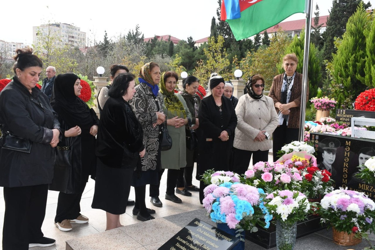 Şəhid leytenant Ülvi Məhərrəmovun anım günü qeyd olundu - FOTOLAR