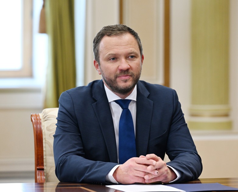 İlham Əliyev Marqus Tsahknanı qəbul etdi - FOTOLAR