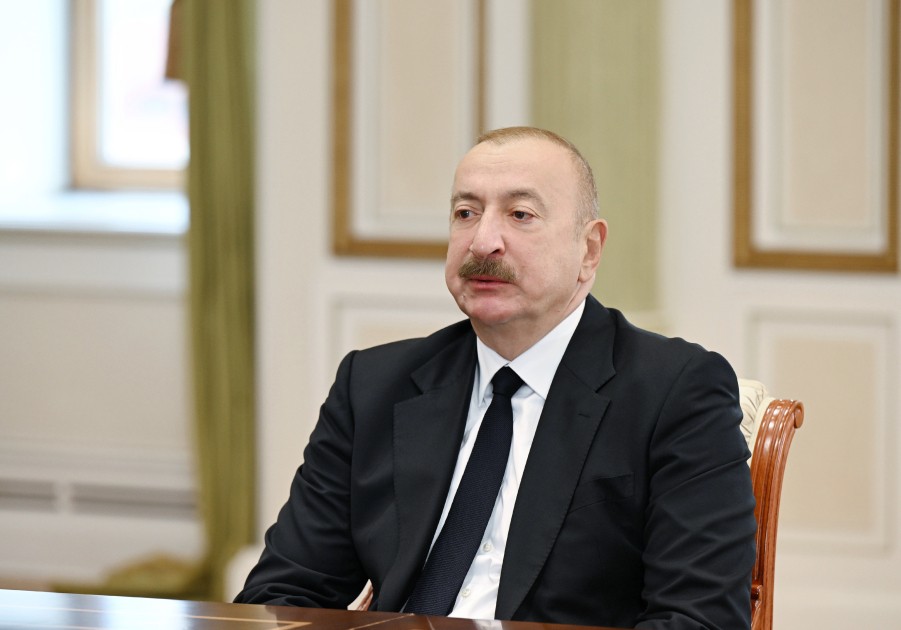 İlham Əliyev Marqus Tsahknanı qəbul etdi - FOTOLAR