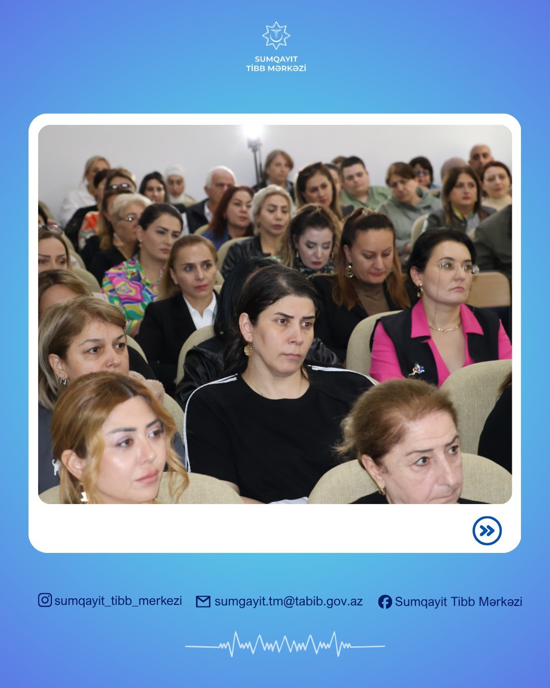 Həmkarlar İttifaqı üzvləri səhiyyə işçiləri ilə görüş keçirdi - FOTOLAR