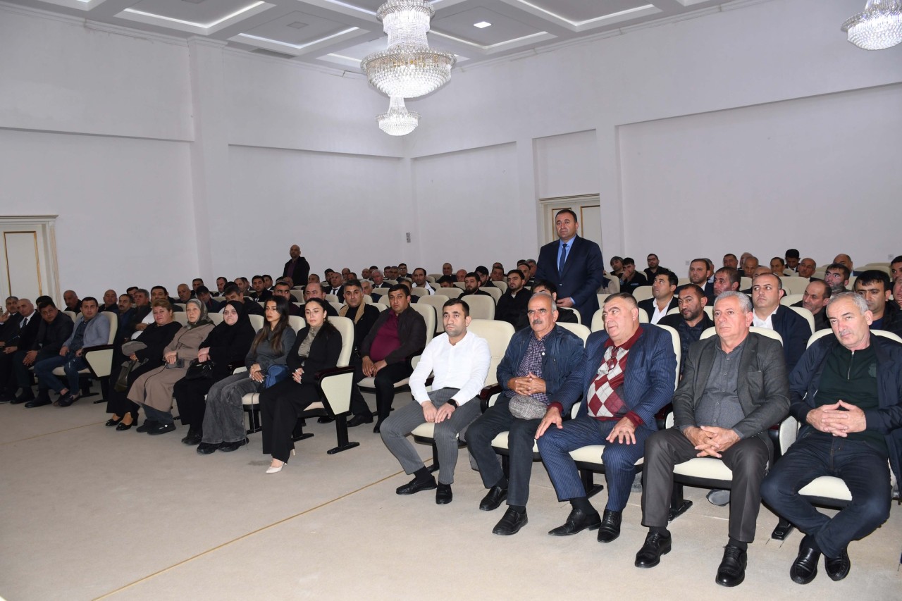 Həmkarlar İttifaqı üzvləri səhiyyə işçiləri ilə görüş keçirdi - FOTOLAR