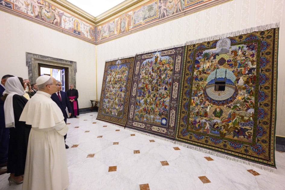 “Səmavi dinlər” layihəsi Vatikanda təqdim edilib - FOTO