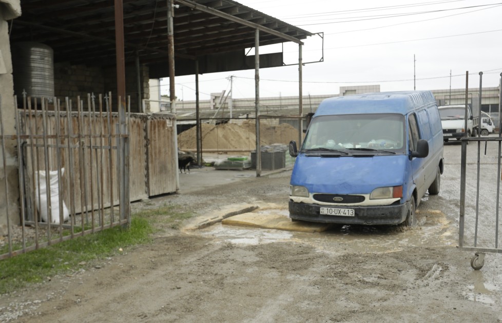 Heyvan satışı bazarlarında dezinfeksiya tədbirləri aparılır - FOTOLAR