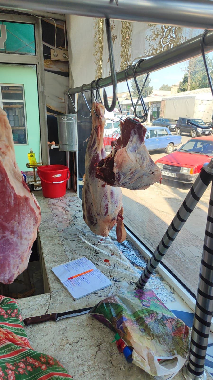 Ət satışı mağazasında monitorinq keçirildi - FOTOLAR