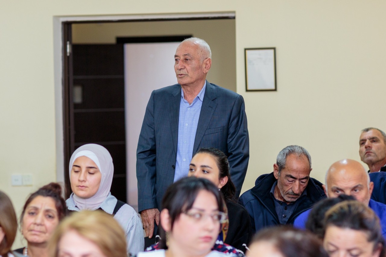 Neftçalanın icra başçısı səyyar görüş keçirib - FOTOLAR