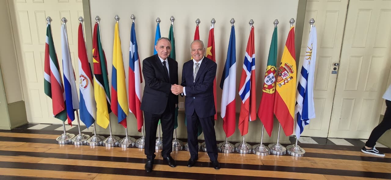 Baş prokuror beynəlxalq tərəfdaşlarla müzakirələr apardı - FOTOLAR