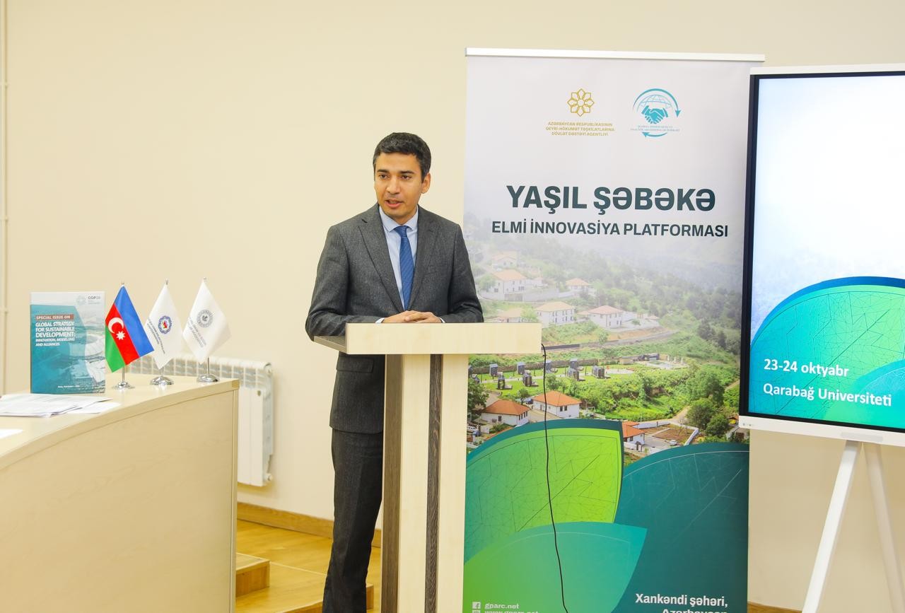 “Yaşıl şəbəkə: elmi innovasiya platforması” layihəsinin açılışı oldu - FOTOLAR