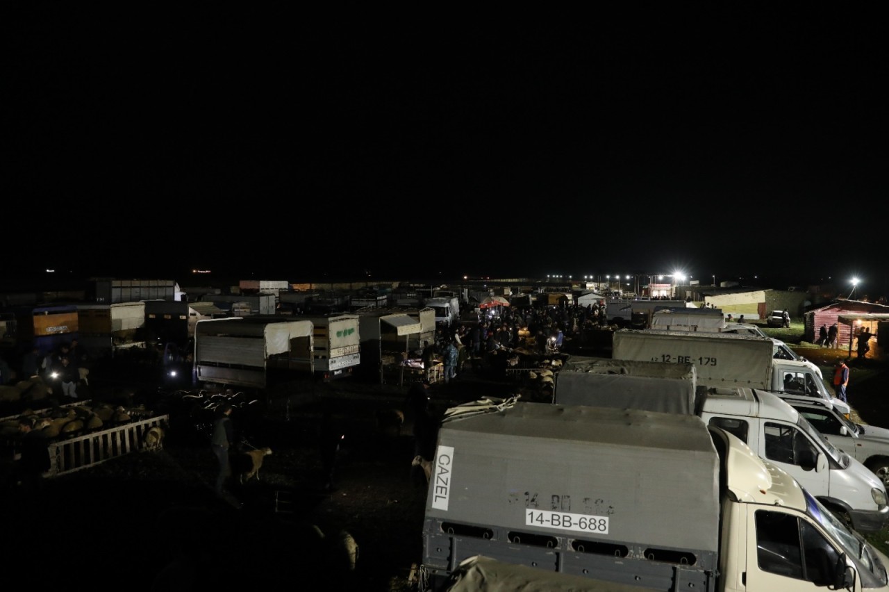 Daha bir heyvan bazarında monitorinq keçirilib - FOTOLAR (YENİLƏNİB)