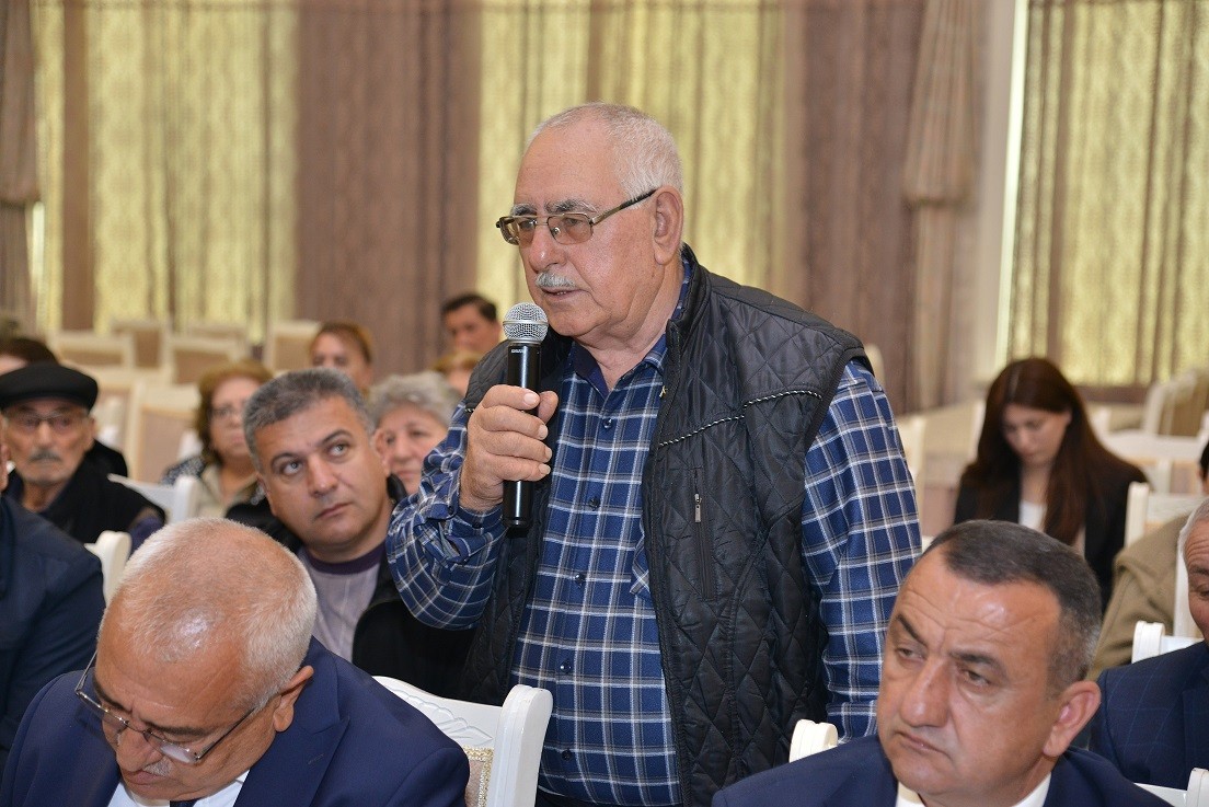 Süleyman Mikayılov qəsəbə sakinləri ilə görüşdü - FOTOLAR