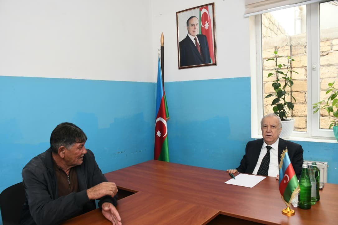 Qubadlının icra başçısı rayon sakinləri ilə növbəti səyyar qəbul keçirdi - FOTOLAR