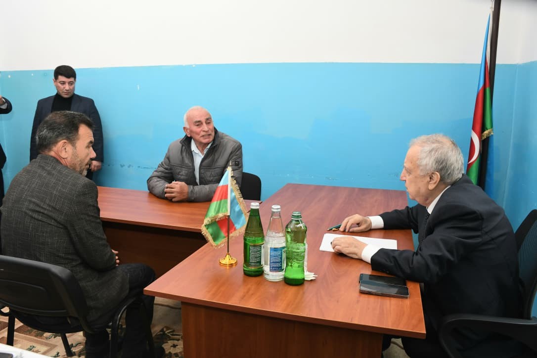 Qubadlının icra başçısı rayon sakinləri ilə növbəti səyyar qəbul keçirdi - FOTOLAR