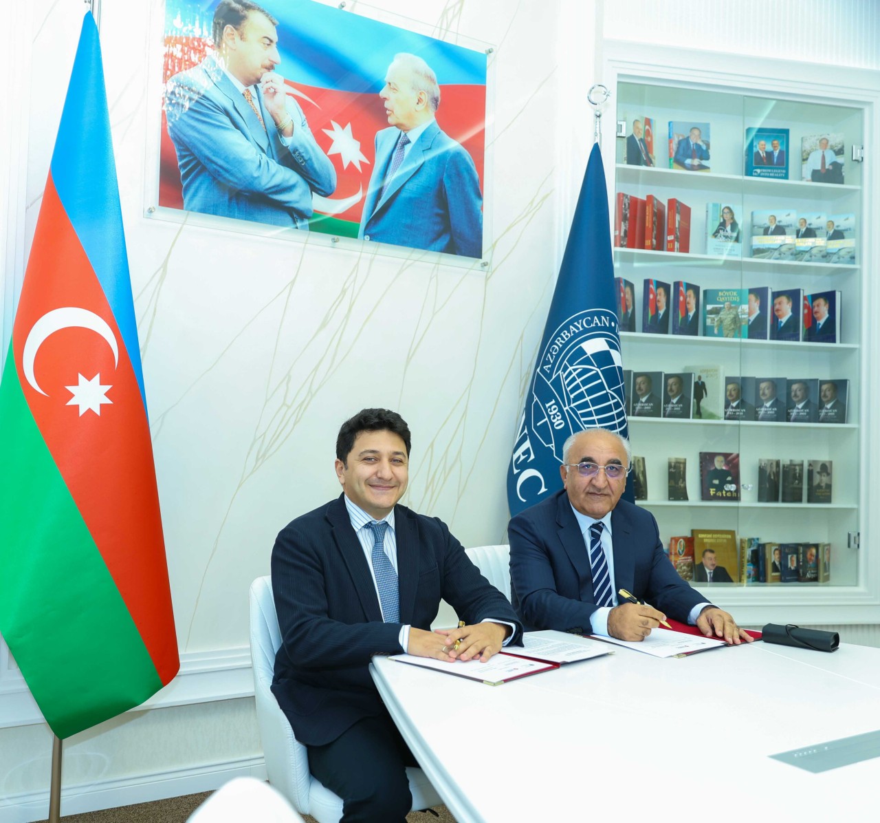 UNEC və ABB Invest arasında strateji əməkdaşlıq memorandumu imzalandı - FOTOLAR