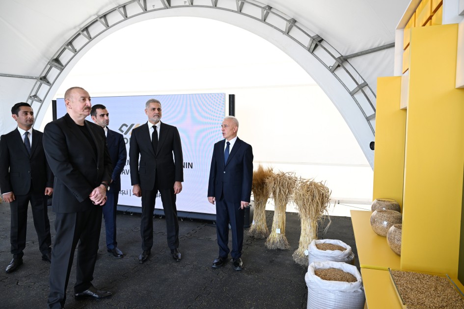 İmişlidə “Promalt” MMC-nin arpa emalı müəssisəsi istifadəyə verildi - FOTOLAR